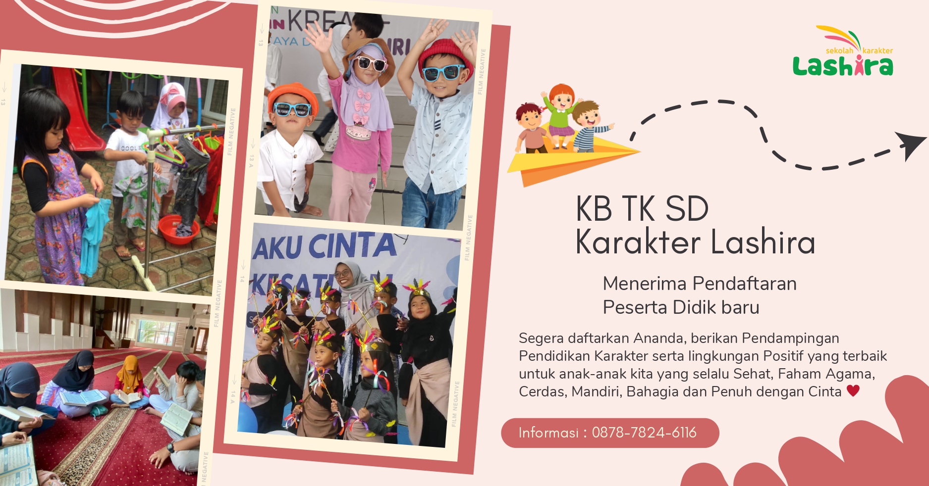 Suasana belajar di Sekolah Karakter Lashira